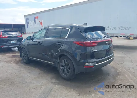 2020 Kia Sportage S from USA, damaged, VIN KNDP63AC7L7838772